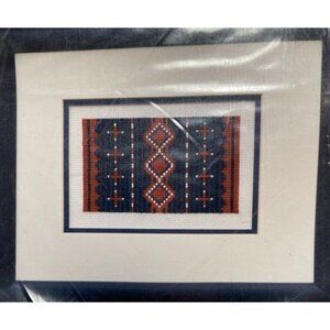 NP Designs 1998 Rugs Of The Southwest Series Old Style Ganado CT Cross Stitch
